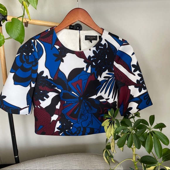 Ted Baker London Botanical Print Top